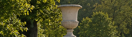 Illustrative garden artwork
